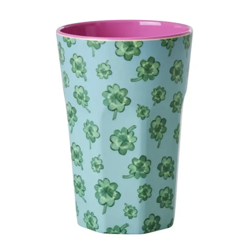 Good Luck Print Melamine Tall Cup By Rice